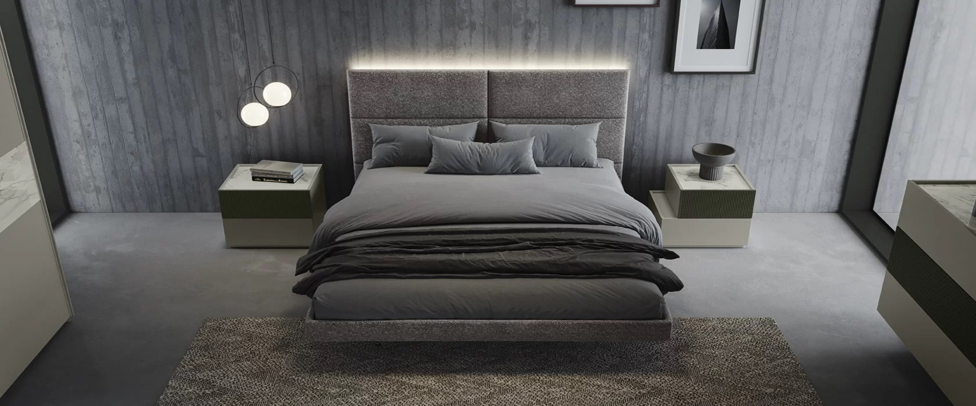 Eurodesign | Letto imbottito 